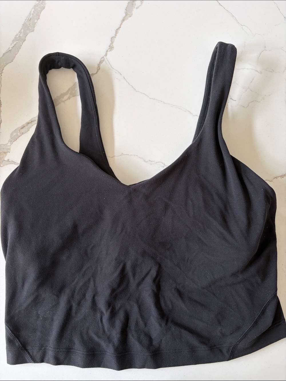 Lululemon Black align Tank Top size 6